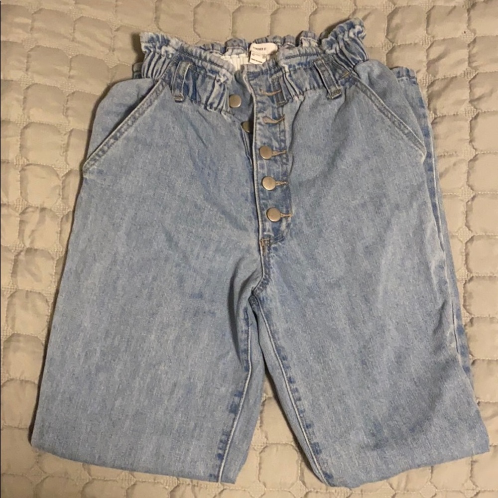 Forever 21 Paper Bag Jeans
